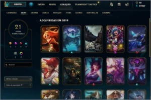 Conta de LOL DIAMANTE 4 MMR ALTO - League of Legends