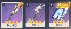 Genshin Impact  / Qiqi + Jean + 5 SR