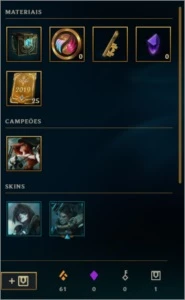 Conta Super Baratinha. - League of Legends LOL