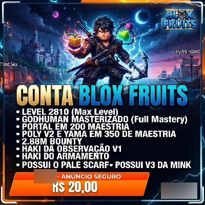 Conta blox fruits - Roblox