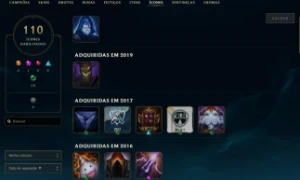 Conta League of Legends Full Acesso - ICONES E URS LOL