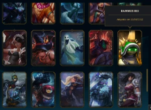 Conta League of Legends Full Acesso - ICONES E URS LOL