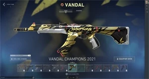 CONTA VANDAL CHAMPIONS ! - Valorant