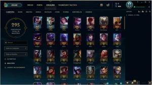 CONTA LOL OURO II, 152 SKINS, 19 CROMAS e 145 CHAMP - League of Legends
