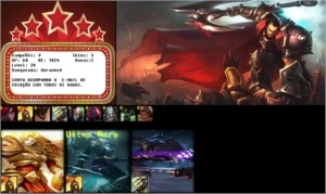 VENDO CONTA COM KAYLE JUÍZA LVL28 - League of Legends LOL