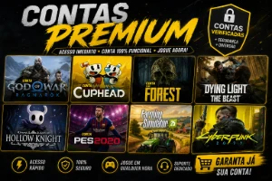 🎮 Pack De Contas STEAM – Cyberpunk -God Of WAR-Muito Mais