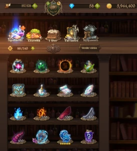 Conta 7DS Iniciante com personagens meta (Escanor e Merlim) - Outros