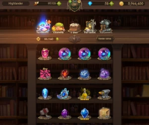 Conta 7DS Iniciante com personagens meta (Escanor e Merlim) - Outros