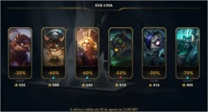 Conta LOL OURO - League of Legends