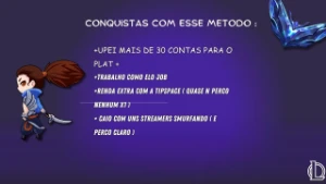 Ebook Definitivo + Conta Smurf Com Mmr PLATINA + !!! - League of Legends LOL