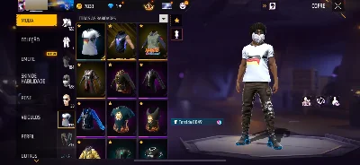 Conta Free Fire lv 70 + UMP ROXA 400 peitas
