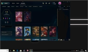 Gold borda platina - League of Legends LOL
