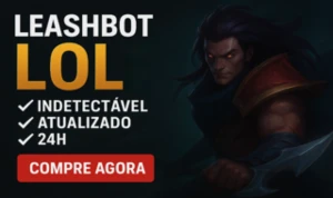 LeashBot, O Bot Indetectável para upar contas no LoL 2025 - League of Legends