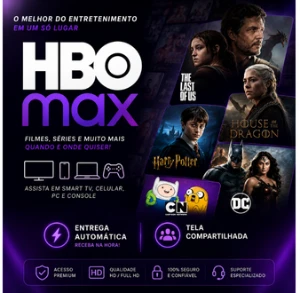 🎬 Hbo Max  — Garantia 30 Dias 🚀 - Entrega automática 🟢
