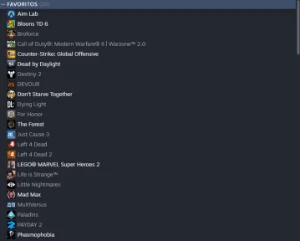 Conta Steam + epic Vários Jogos