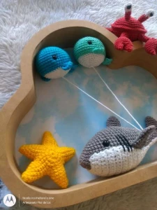 Porta Maternidade Tubarãoe - Artesanato e Personalizados