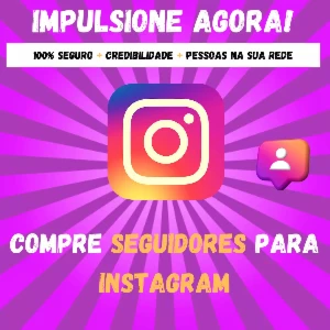 Seguidores estrangeiros reais no Instagram