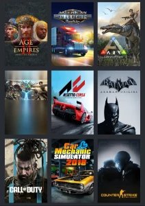 Conta Steam Com 42 Jogos Comprados