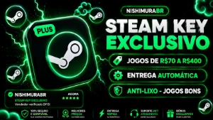 Key Steam 🔑 Jogo de R$70 a R$400 pelo menor preço - Outros