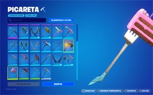 Conta Fortnite com varias skins antigas