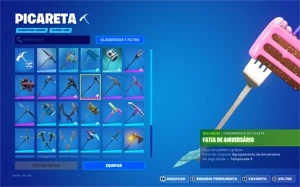 Conta Fortnite com varias skins antigas