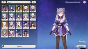 Venti c1 + Qiqi c1 + Keqing - Genshin Impact