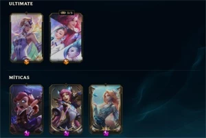Conta Prata 2 com 2 skins míticas + Wild Rift Platina 4 - League of Legends LOL