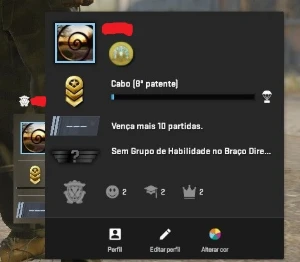 Conta cs2 prime com medalha - 19 anos de serviço + alguns jo - Counter Strike