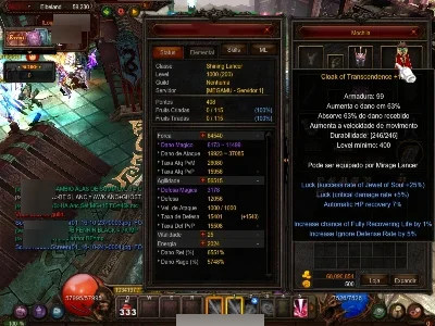 MEGAMU Conta Grow Lancer (GL) 200rr / 1000+ML - MU Online
