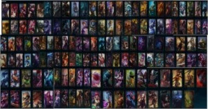 Conta LoL MUITAS skins e minilendas, todos eternos, Etc - League of Legends