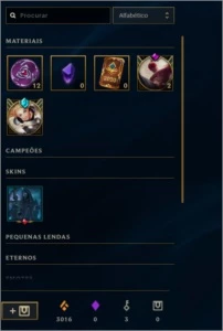 Conta LoL MUITAS skins e minilendas, todos eternos, Etc - League of Legends