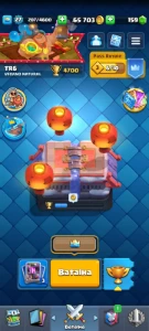 Conta Clash royale |entrega automatica|Trofeus 4700- 2 Evo -