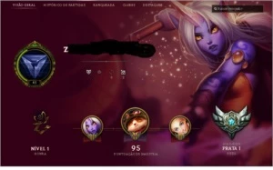 Vendo conta PRATA l LEAGUE OF LEGENDS LOL