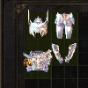 Mu Online Set Manticore WHITE WIZARD +11+Luck+7 Nidavellir