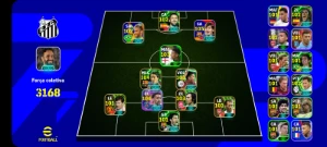Conta efootball com combo messi+ney+3165 De força - eFootball PES