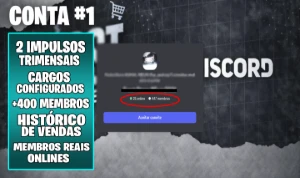 Servidor Discord +400 Membros Reais [Oferta Limitada]