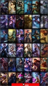Conta S5 Gold I - 65 Champions, 36 Skins e 7 Pages Rune - League of Legends LOL