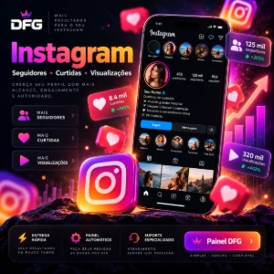 Seguidores e Visualizações para Instagram | Entrega Imediata - Redes Sociais