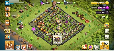 Conta de Clash of clans