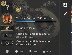 Conta aguia 1 1k de elogio  level 16gc - Counter Strike CS