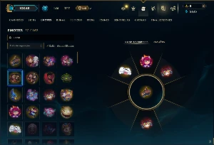 Mestre com 45 Champs e 2 Skins - League of Legends LOL