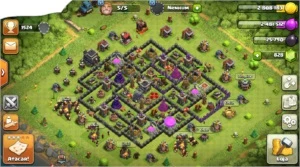 Clash of clans C9 NO COMEÇO rei 10 rainha 12 828 gemas