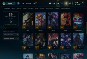 Prata 3 com 45 Champs e 48 Skins ( MAIN ADC ) - League of Legends LOL