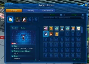 Conta Server Omegamon - Digimon Masters Online DMO