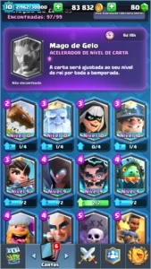 CONTA CLASH ROYALE