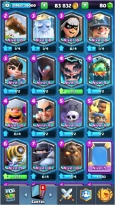 CONTA CLASH ROYALE