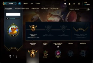 Conta ouro 2 com 3 skins e 24 champs - League of Legends LOL
