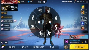 Conta De free fire muito gemada