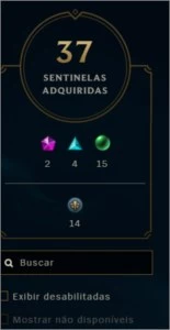 Conta lol com 481 skins, diamante 3, muitas coisas raras - League of Legends
