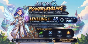 Aion 2 Global — Leveling 1–45 | Entrega em até 24h - Outros